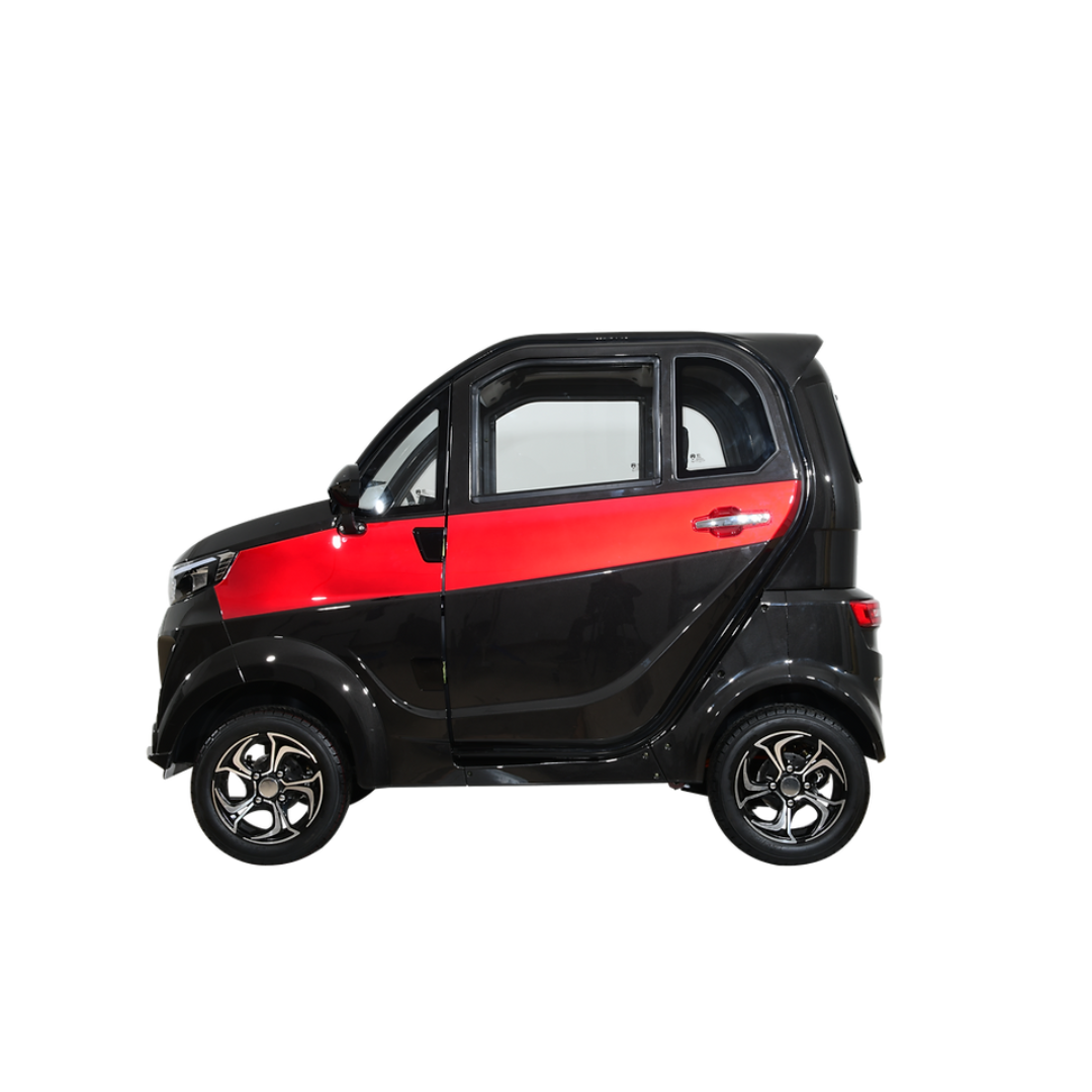 Green Transporter Q Express Fully Enclosed Mobility Scooter - primehubstore.shop Mobility Scooters
