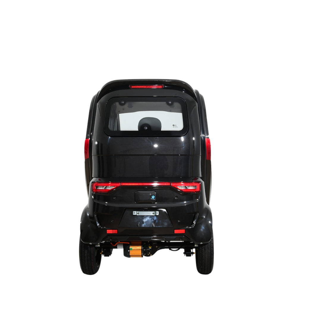 Green Transporter Q Express Fully Enclosed Mobility Scooter - primehubstore.shop Mobility Scooters