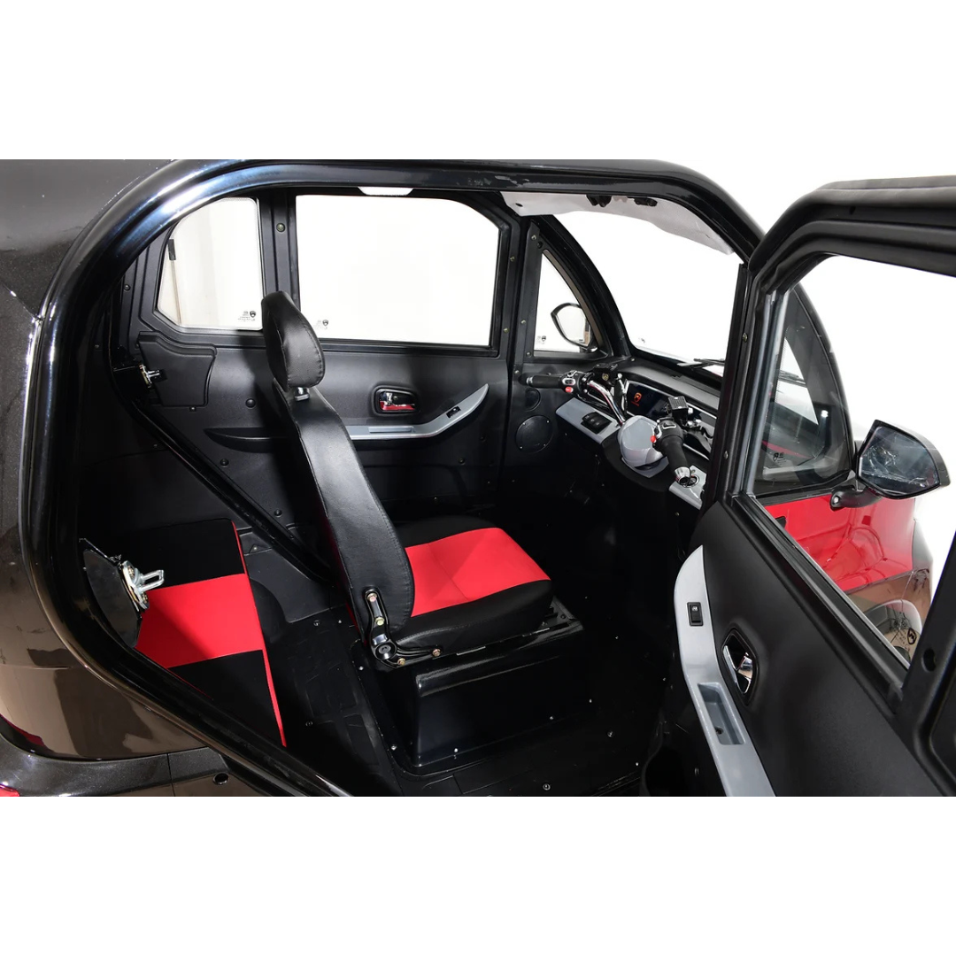 Green Transporter Q Express Fully Enclosed Mobility Scooter - primehubstore.shop Mobility Scooters