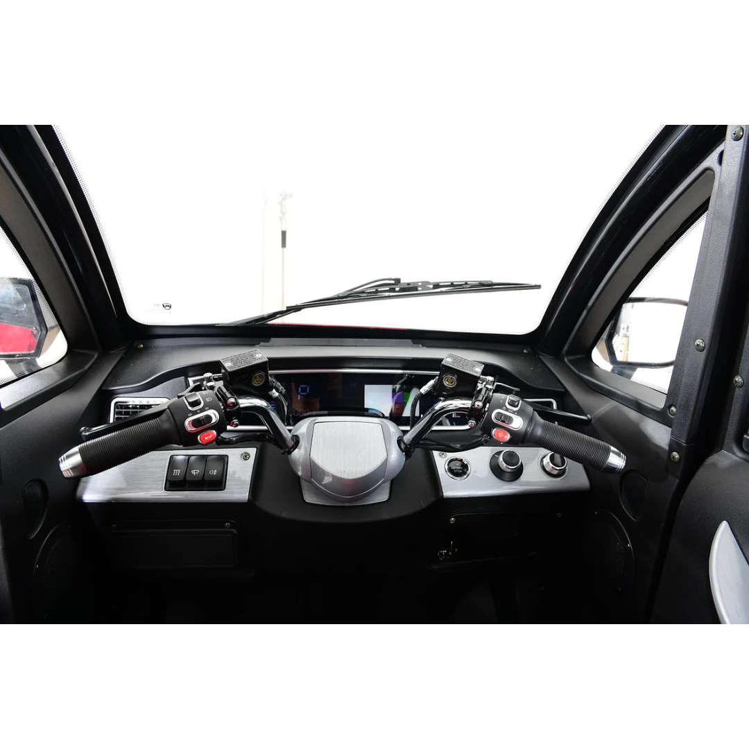 Green Transporter Q Express Fully Enclosed Mobility Scooter - primehubstore.shop Mobility Scooters