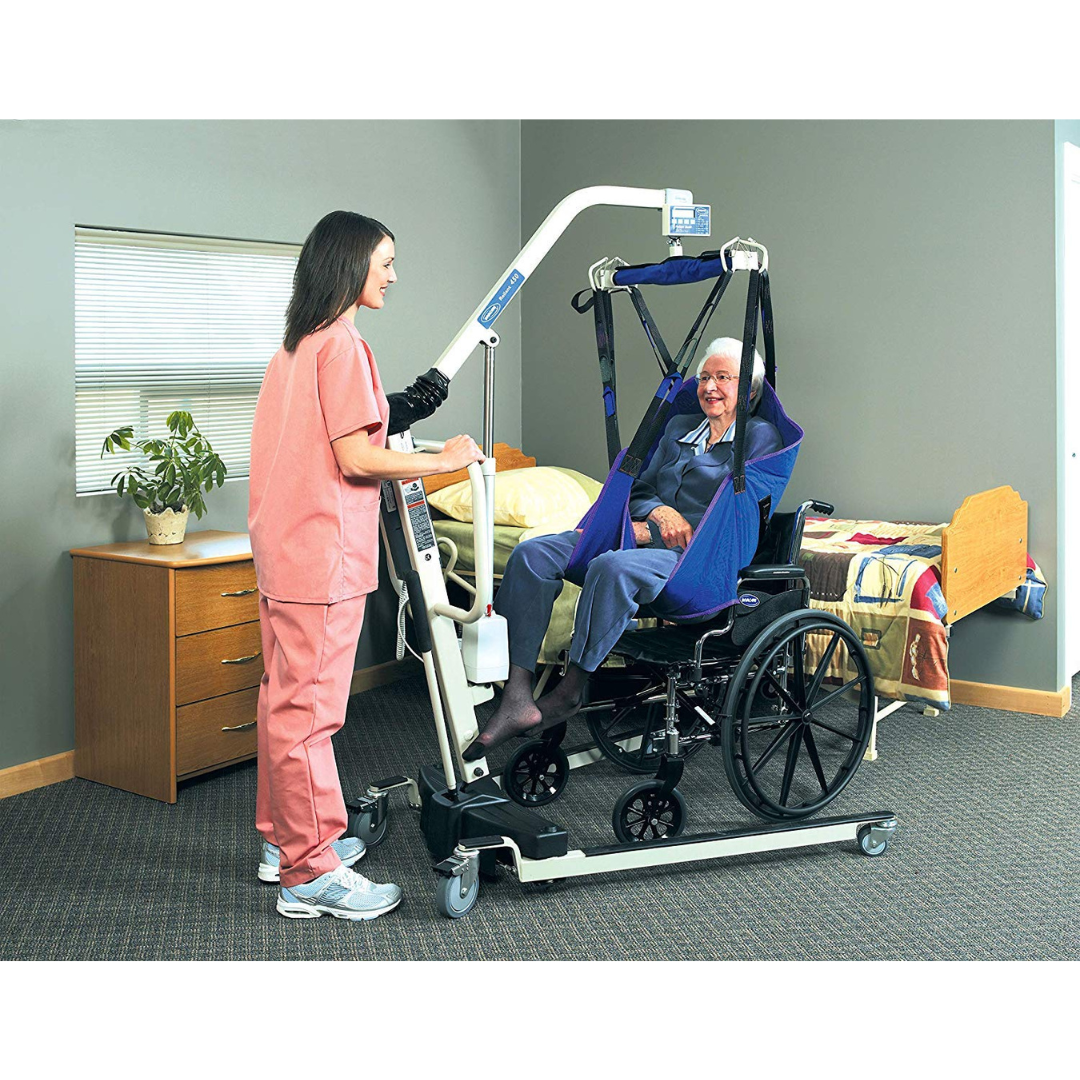 Invacare Reliant 450 Battery-Powered Patient Lift with Low Base - primehubstore.shop Patient Lifts