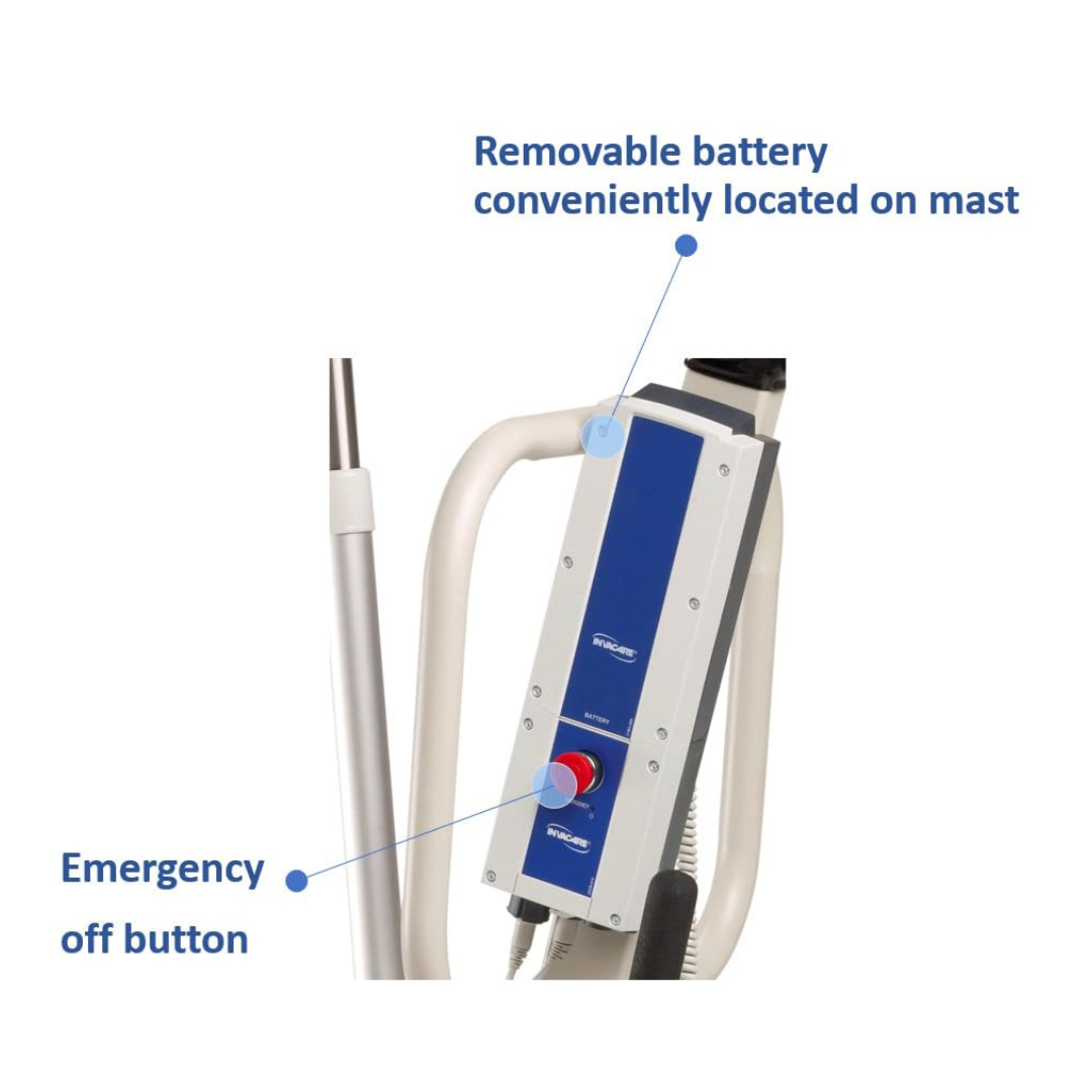 Invacare Reliant 450 Battery-Powered Patient Lift with Low Base - primehubstore.shop Patient Lifts