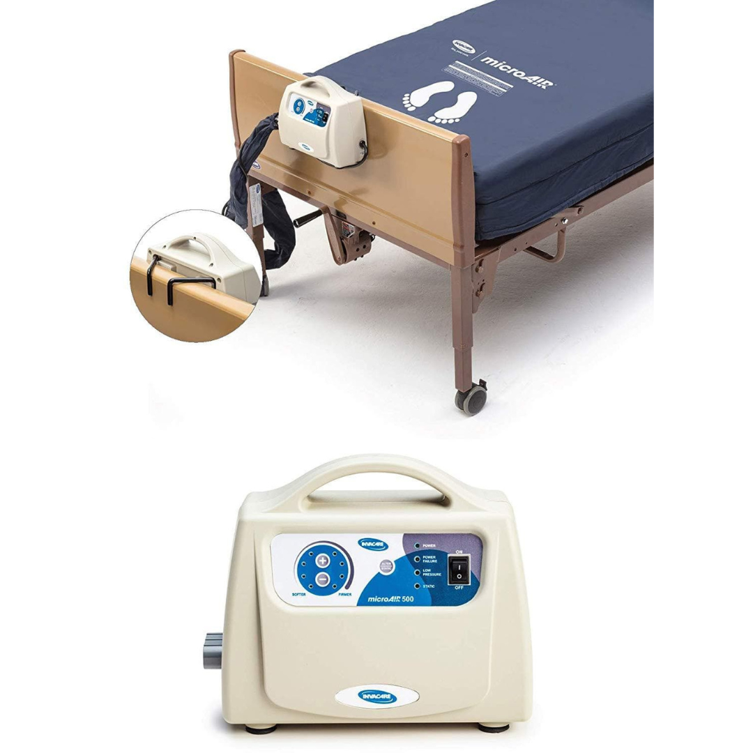 Invacare microAIR Alternating Pressure Low Air Loss Mattress System - primehubstore.shop Support Surfaces
