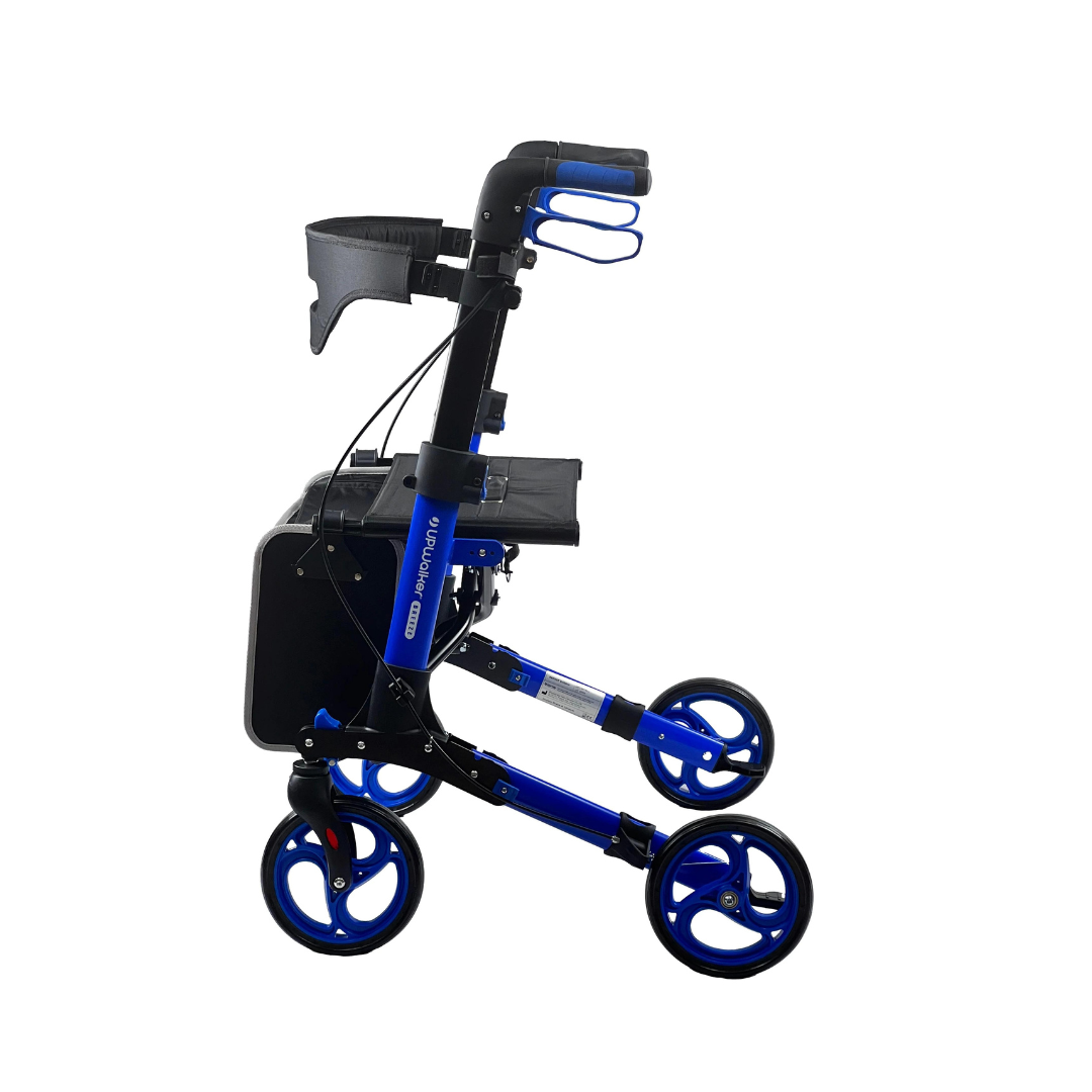 Journey Upwalker Breeze Rollator - Lightweight Folding 4-Wheel Walker - primehubstore.shop Rollators