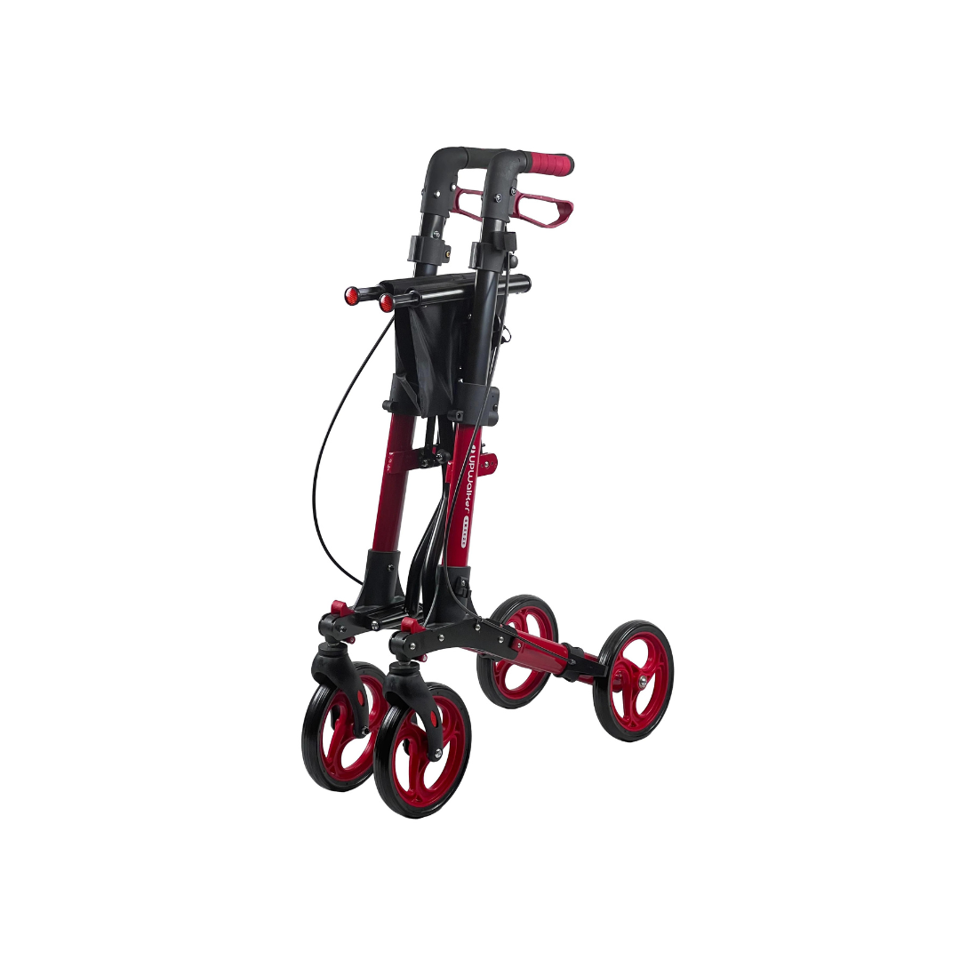 Journey Upwalker Breeze Rollator - Lightweight Folding 4-Wheel Walker - primehubstore.shop Rollators