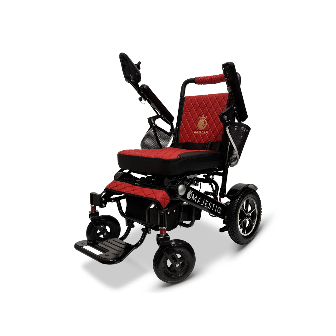 ComfyGo MAJESTIC IQ-7000 Remote Controlled Electric Wheelchair - primehubstore.shop Power Chairs