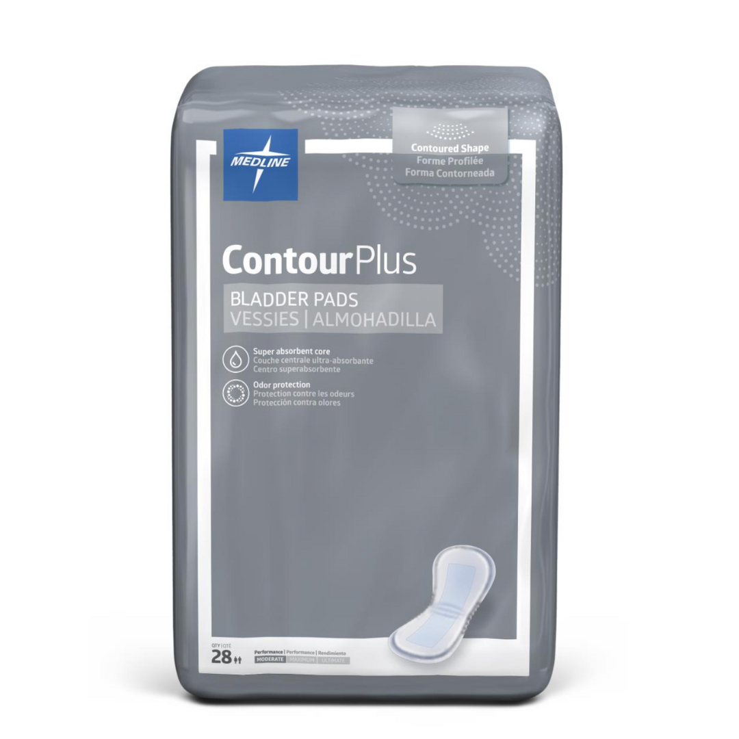 Medline ContourPlus Bladder Control Pads - For Men & Woman - primehubstore.shop Bladder Control Pads