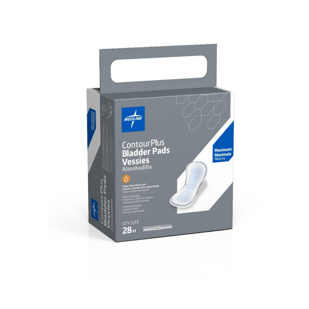 Medline ContourPlus Bladder Control Pads - For Men & Woman - primehubstore.shop Bladder Control Pads