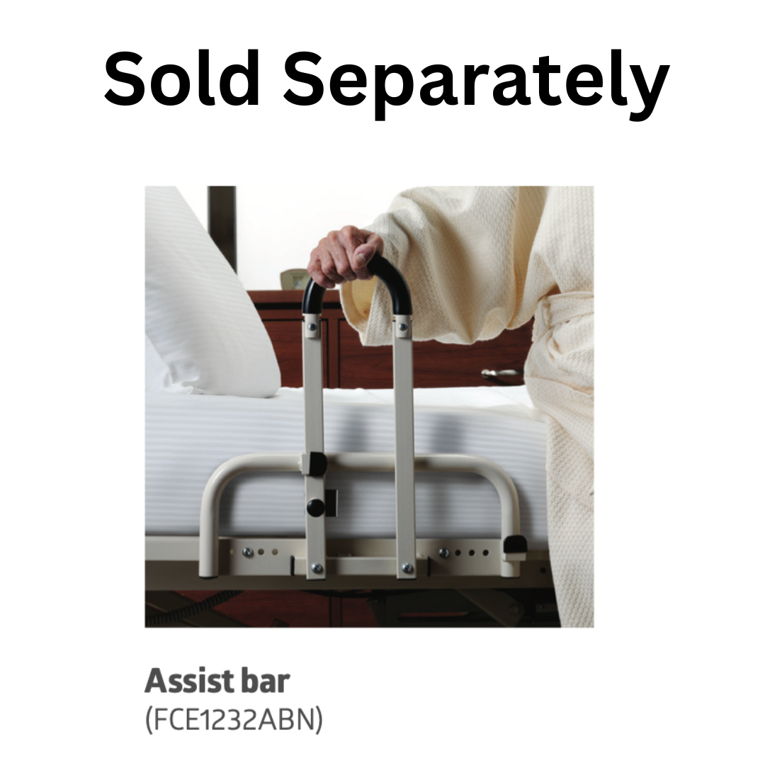 Medline Alterra 4-Motor Full-Electric High-Low Bariatric Hospital Bed - 35" Wide - primehubstore.shop Hi/Low Beds