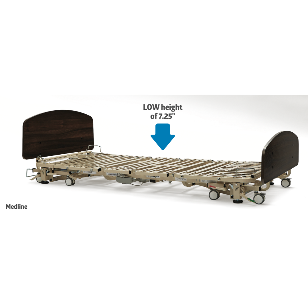 Medline Alterra 4-Motor Full-Electric High-Low Bariatric Hospital Bed - 35" Wide - primehubstore.shop Hi/Low Beds