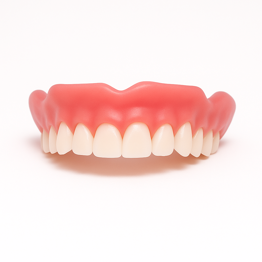 Patient Self Fitting - Functional Dentures - DIY - Flex Fit - Less Than 5 Minutes - Senior Dentures - Upper & Lower Dentures - primehubstore.shop Dentures