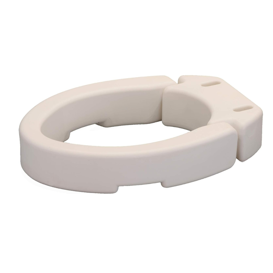 Nova Medical Elongated Hinged Toilet Seat Riser - Adds 3.75 Inches - primehubstore.shop Toilet Seat Risers