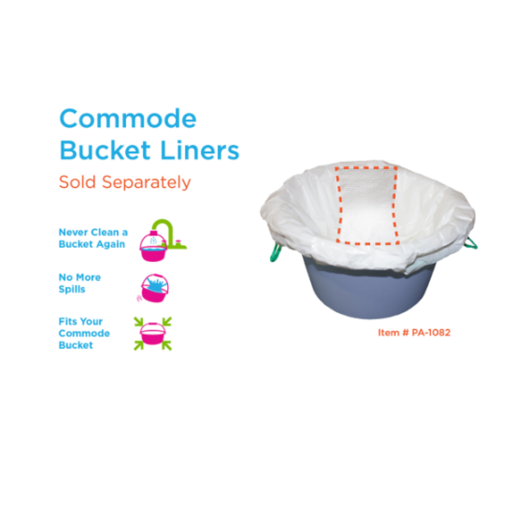 Nova Medical Padded Transfer Bench/Commode with Detachable Back - primehubstore.shop Transfer Equipment