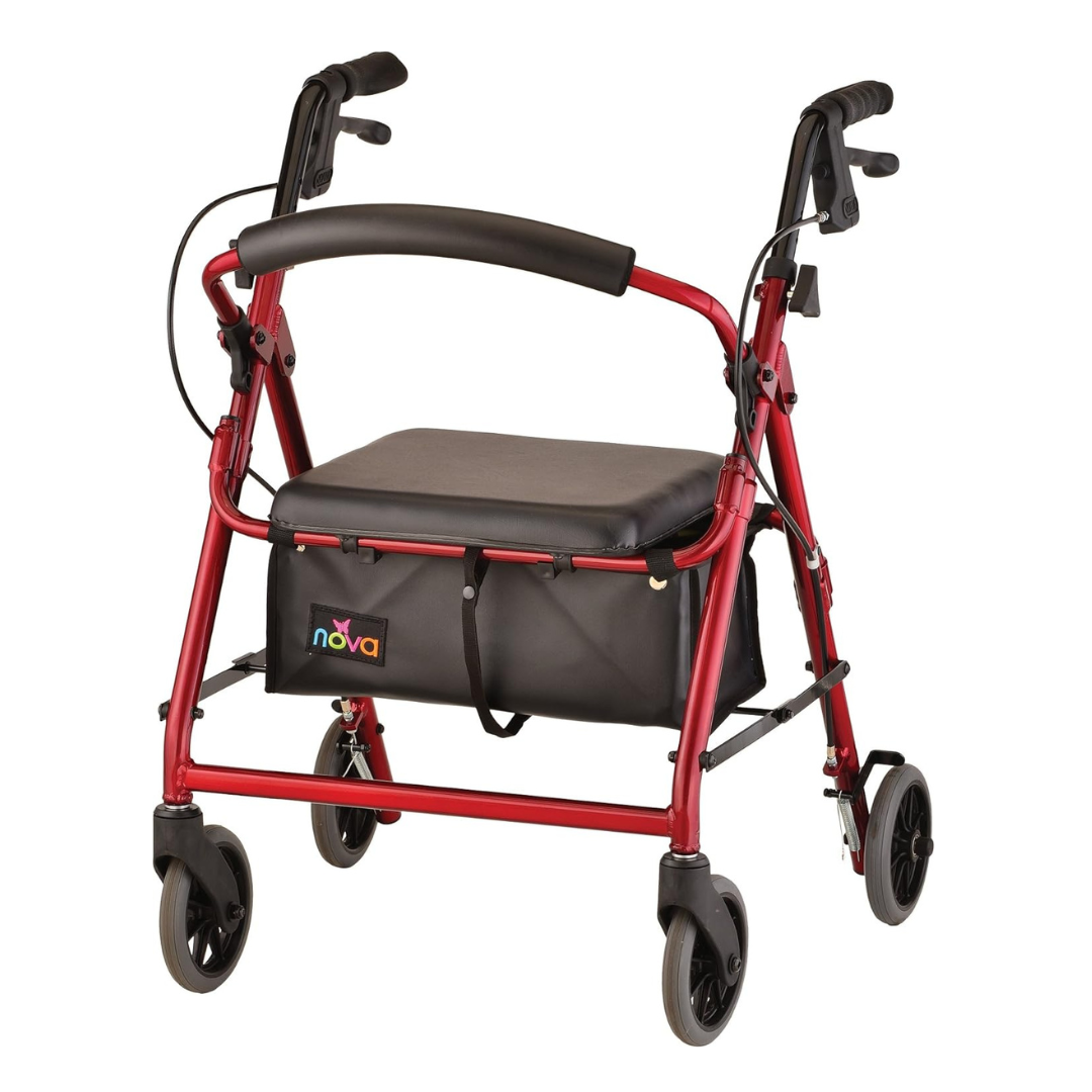 Nova Medical 4209 GetGo Junior Folding Lightweight Rollators with 6" Wheels - primehubstore.shop Rollators