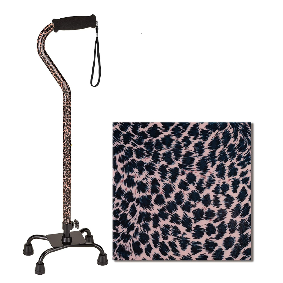 Nova Medical Lightweight Height Adjustable Quad Canes with Soft Grip Handle - primehubstore.shop Quad Canes