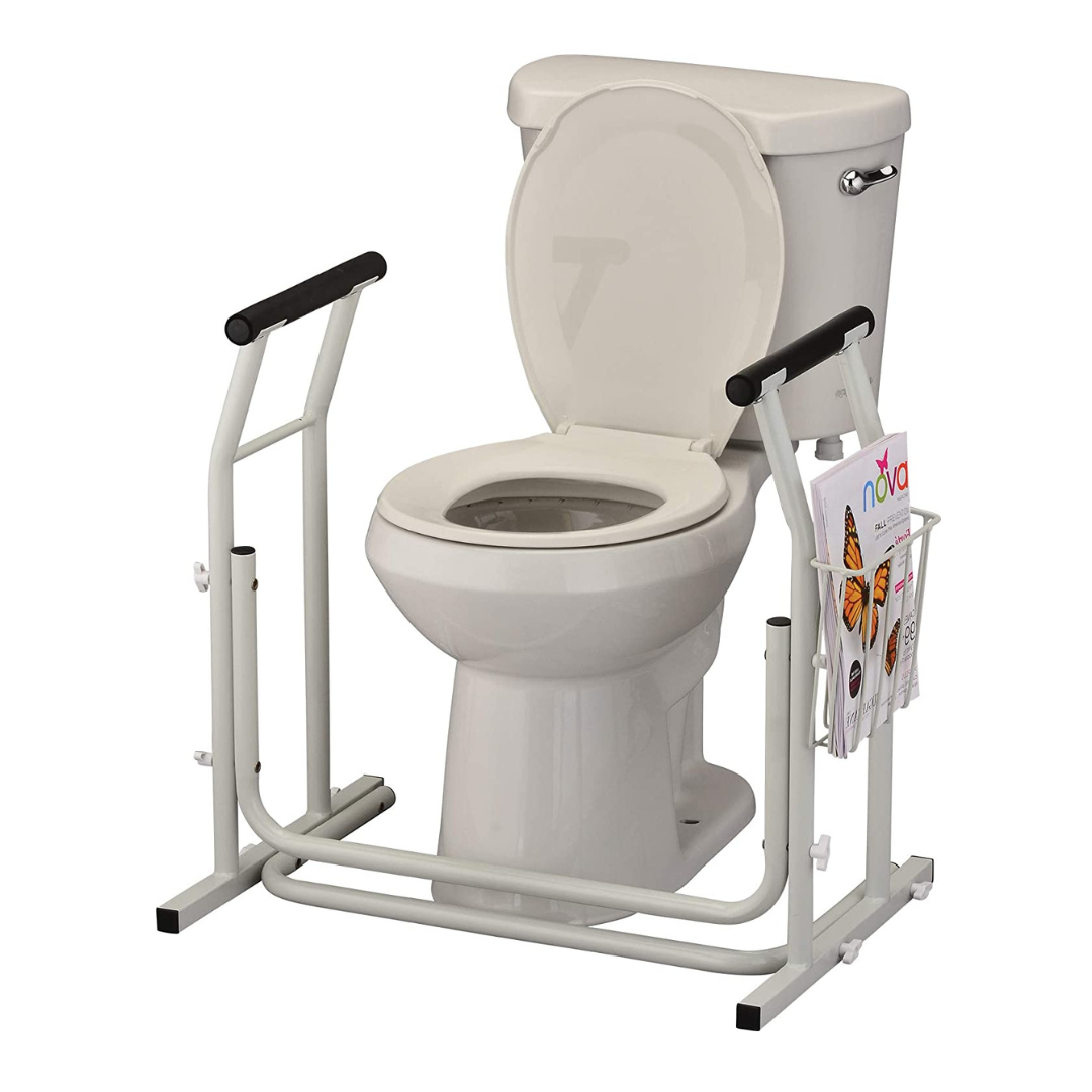 Nova Medical Portable Stand Alone Toilet Rails & Frame - primehubstore.shop Toilet Safety Frames