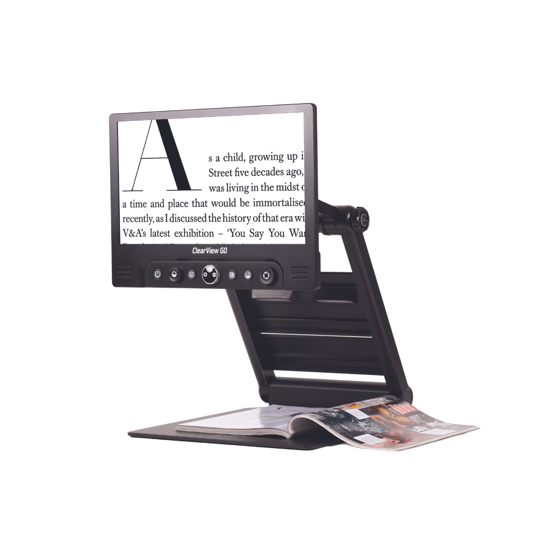 Optelec ClearView Go High Definition Low Vision Enhancing Monitor with 15.6" Screen - primehubstore.shop Vision Enhancers