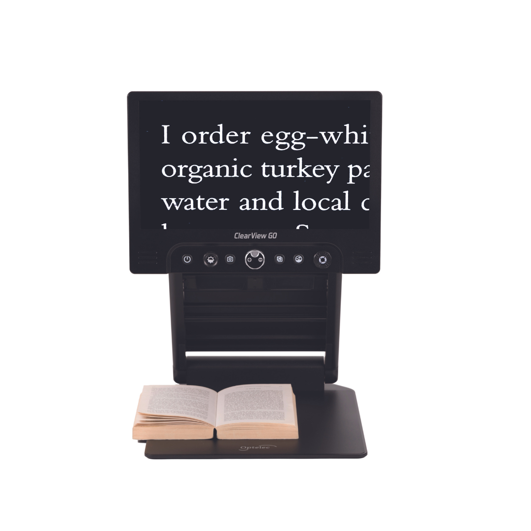 Optelec ClearView Go High Definition Low Vision Enhancing Monitor with 15.6" Screen - primehubstore.shop Vision Enhancers