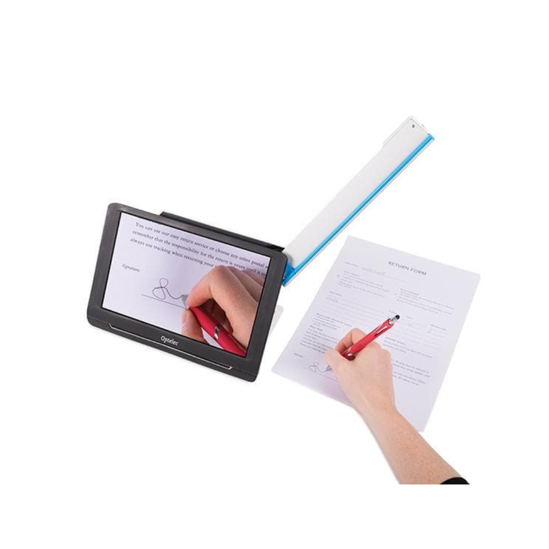 Optelec Compact 10 HD Portable Folding Low Vision Video Magnifier - 10" Screen - primehubstore.shop Handheld Video Magnifiers