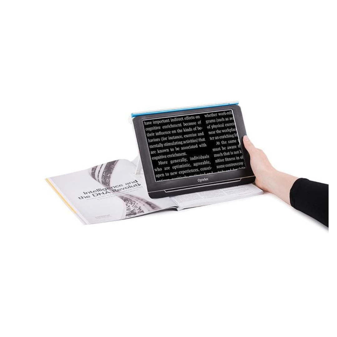 Optelec Compact 10 HD Portable Folding Low Vision Video Magnifier - 10" Screen - primehubstore.shop Handheld Video Magnifiers