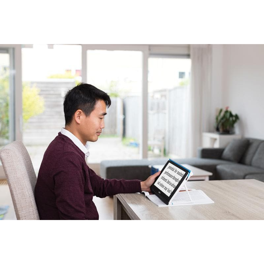 Optelec Compact 10 HD Portable Folding Low Vision Video Magnifier - 10" Screen - primehubstore.shop Handheld Video Magnifiers