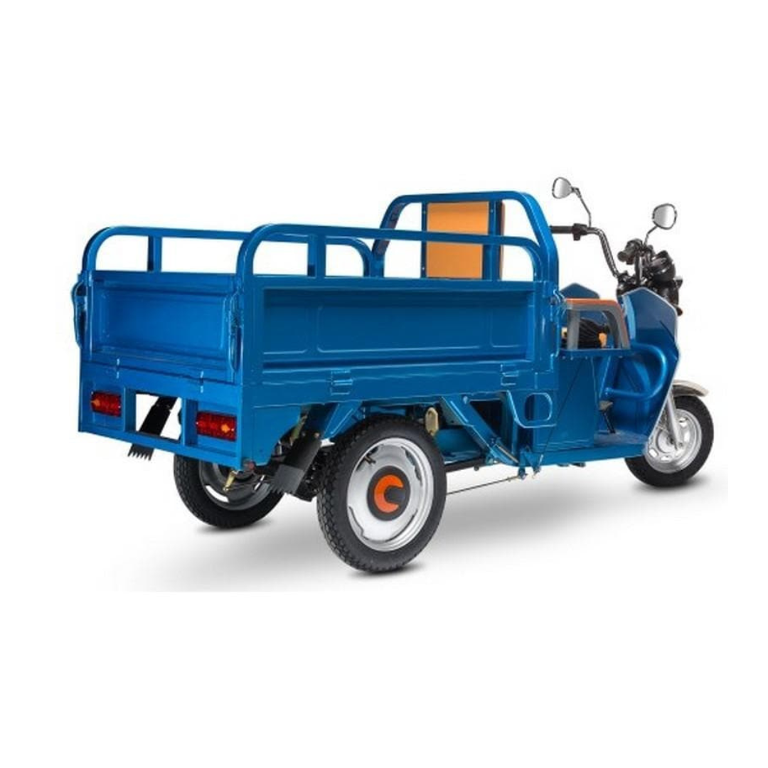 PET Electric Cargo Scooter Truck with Manual Tail Bed Lifting – 3 Wheeled - primehubstore.shop Scooters