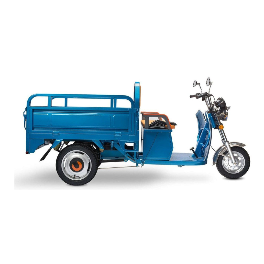PET Electric Cargo Scooter Truck with Manual Tail Bed Lifting – 3 Wheeled - primehubstore.shop Scooters