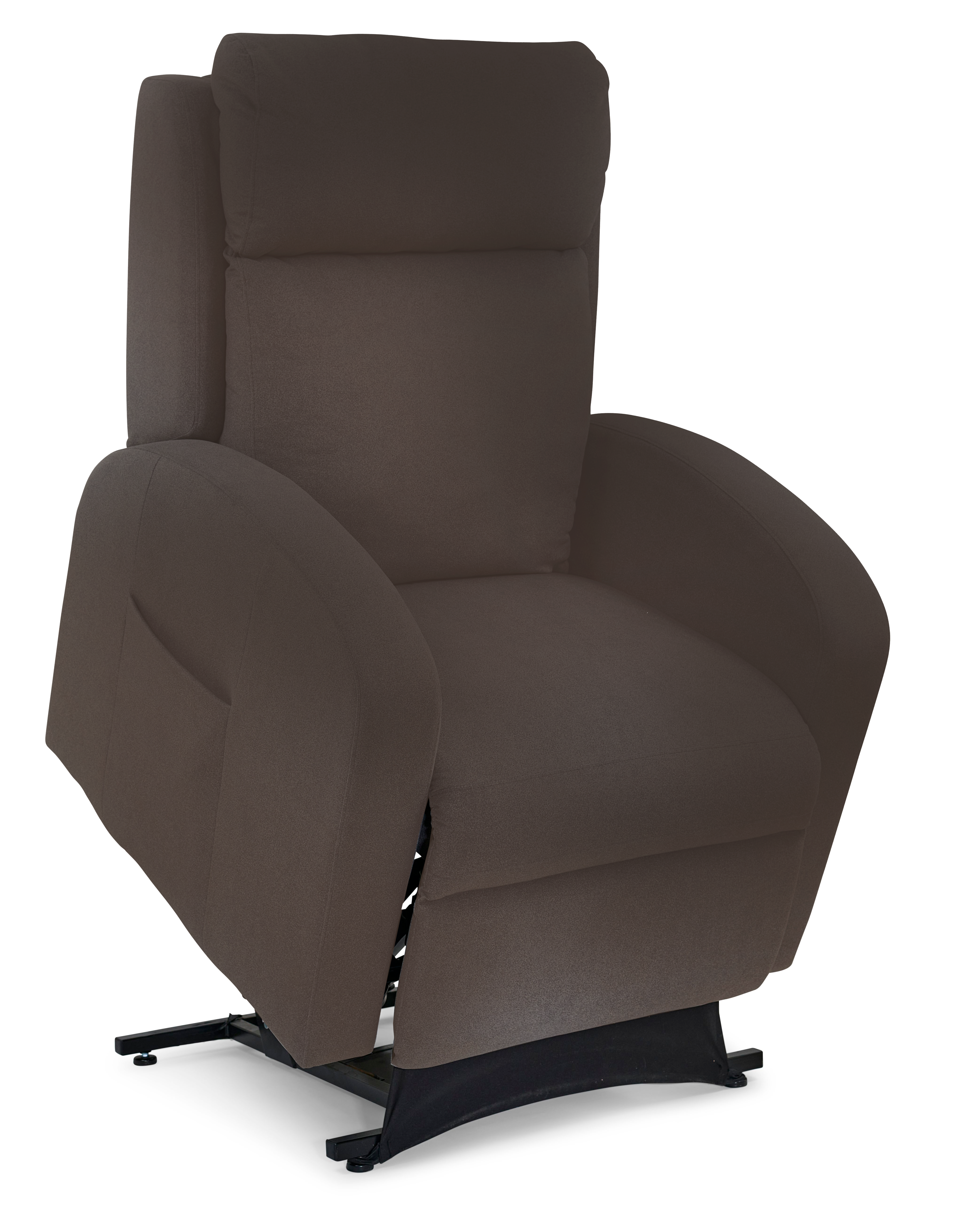 Golden Tech PR763 EZ Sleeper Slim Recliner with Assisted Lift - Brisa Coffee Bean - primehubstore.shop Recliners