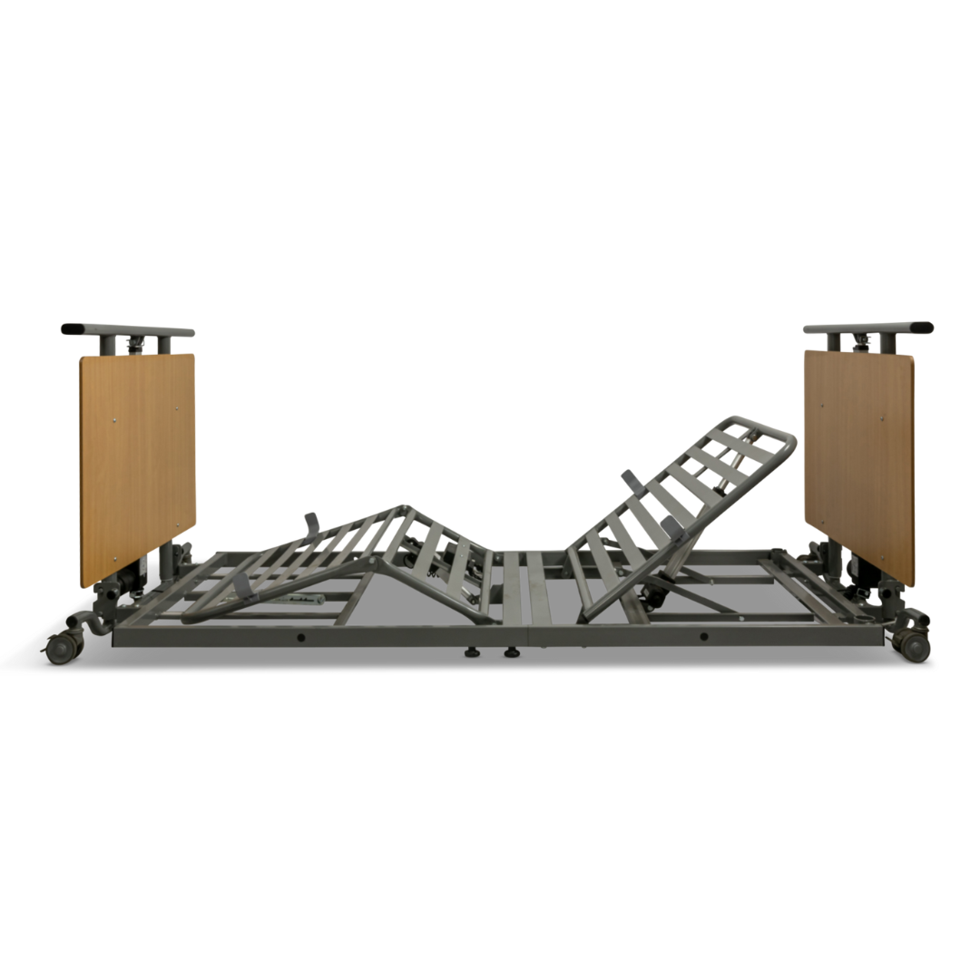 Prius Healthcare Descend Ultra-Low Full Electric Floor Bed - primehubstore.shop Bed Packages