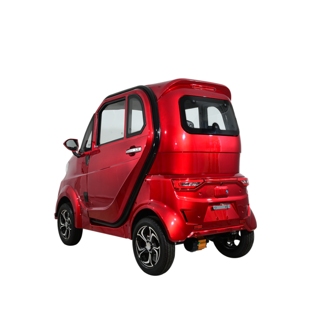 Green Transporter Q Express Fully Enclosed Mobility Scooter - primehubstore.shop Mobility Scooters
