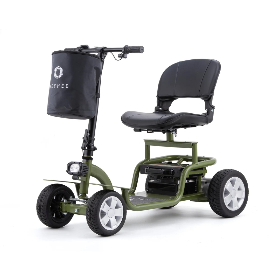 Reyhee EXO 4-Wheel Mobility Scooter - Puncture-Free XL Tires RF02 - primehubstore.shop Mobility Scooters