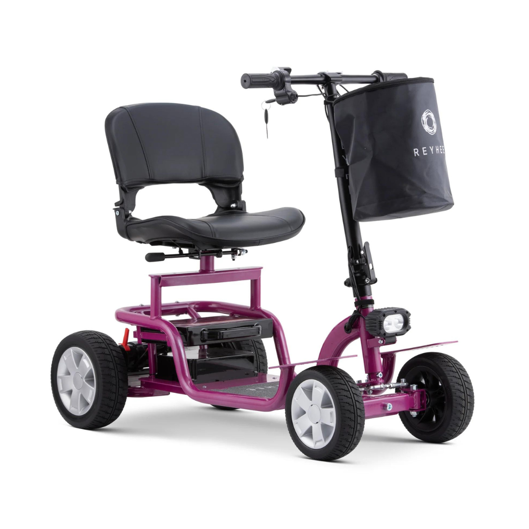 Reyhee EXO 4-Wheel Mobility Scooter - Puncture-Free XL Tires RF02 - primehubstore.shop Mobility Scooters