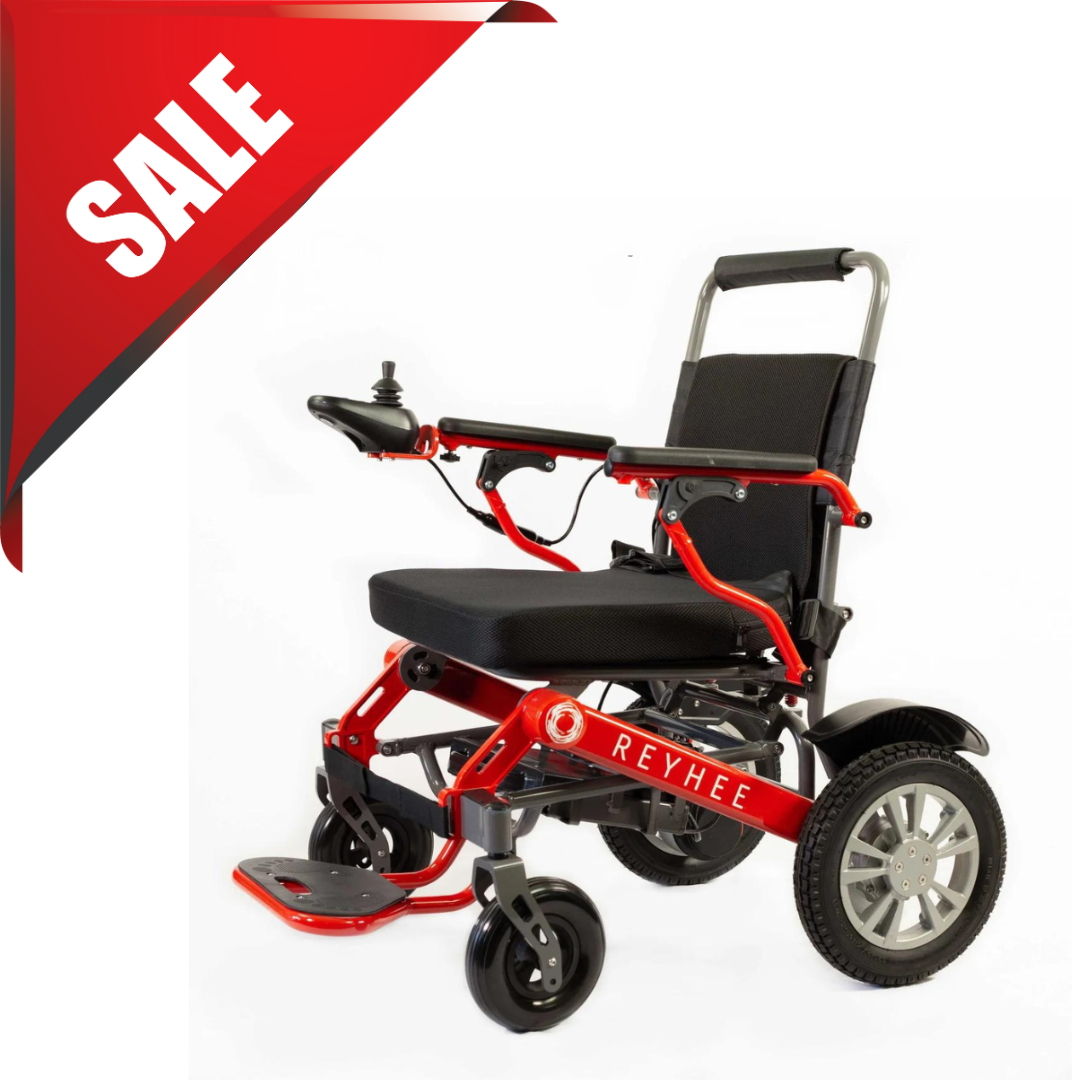 Reyhee Roamer Folding Portable Ultralight Power Wheelchair XW-LY001 - primehubstore.shop Power Chairs