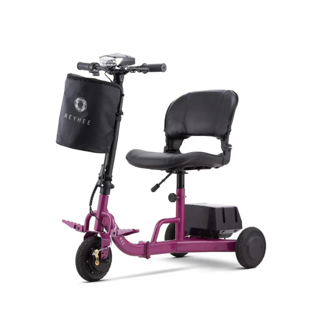 Reyhee TRIAD 3-Wheel Compact Folding Mobility Scooter R300 - primehubstore.shop Mobility Scooters