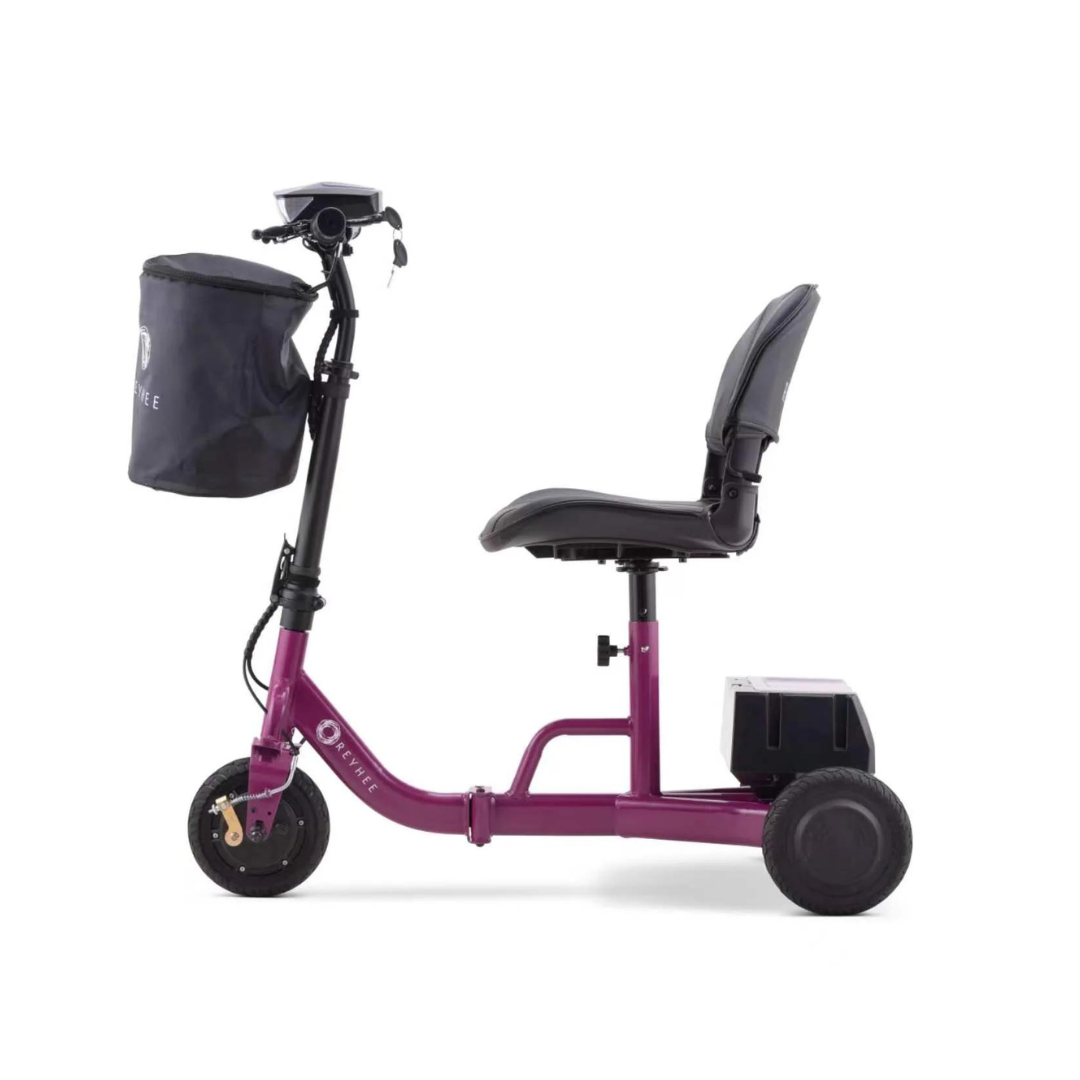 Reyhee TRIAD 3-Wheel Compact Folding Mobility Scooter R300 - primehubstore.shop Mobility Scooters