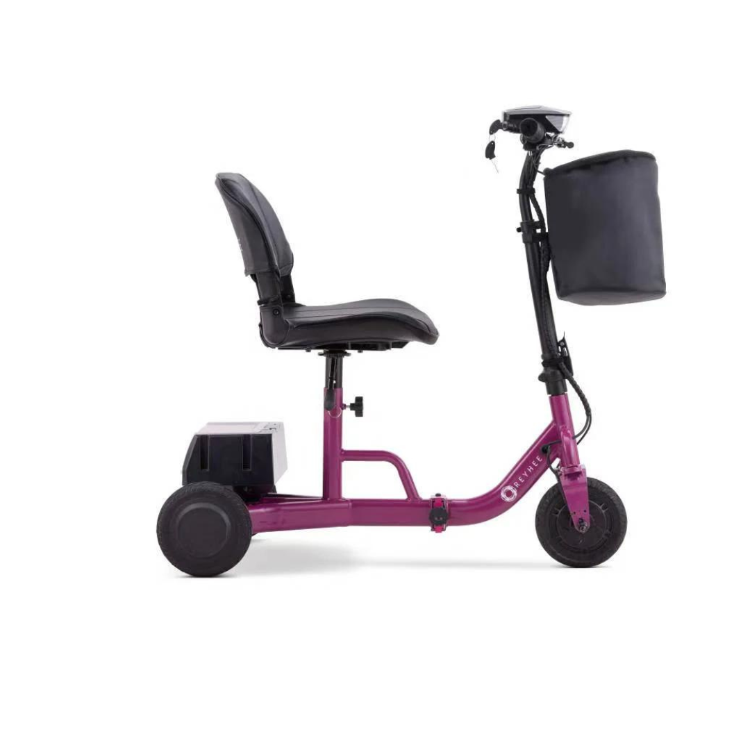 Reyhee TRIAD 3-Wheel Compact Folding Mobility Scooter R300 - primehubstore.shop Mobility Scooters