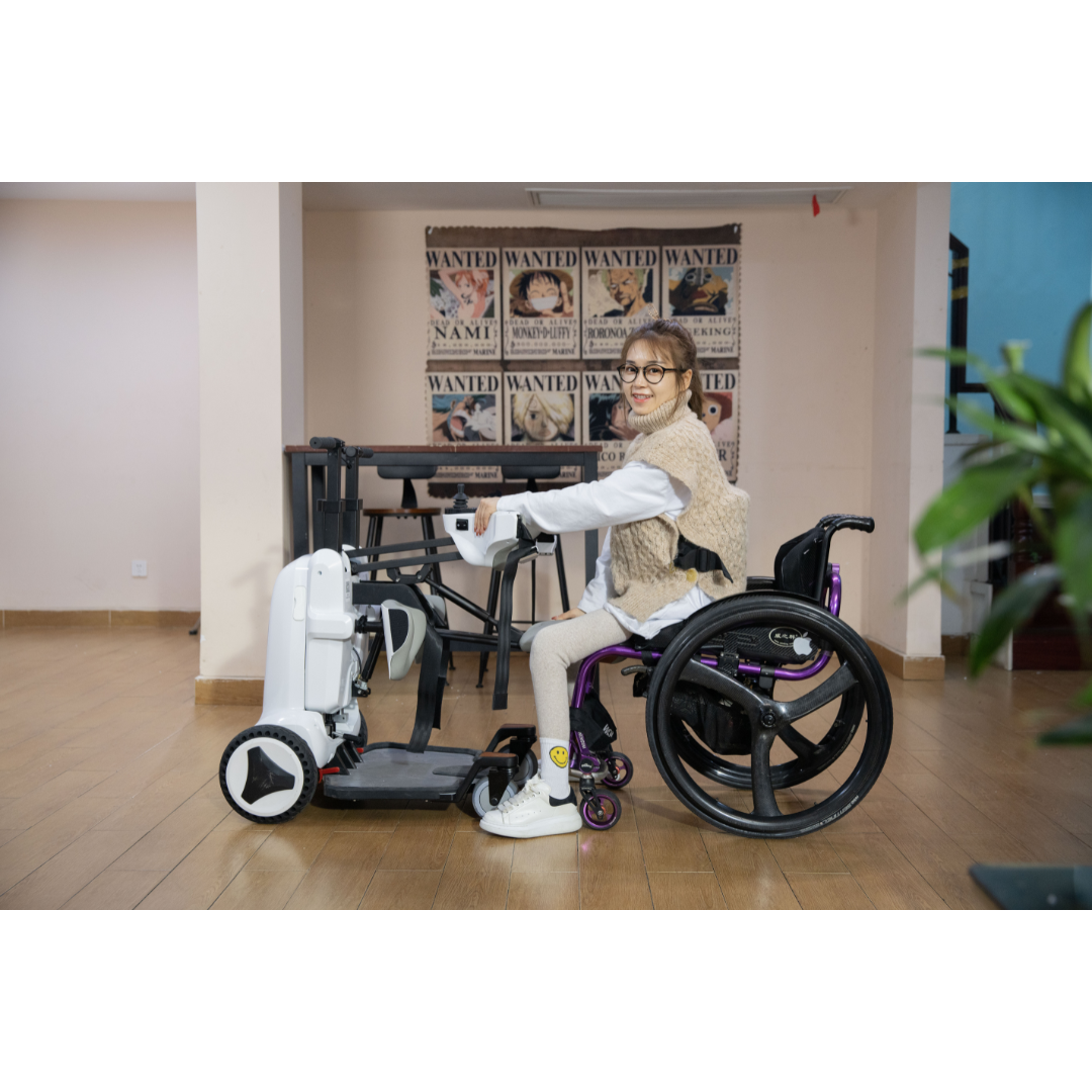Robooter XZ-Droid Standing Wheelchair for Rehabilitation - Smart Sit-to-Stand Transport Chair - primehubstore.shop Wheelchairs