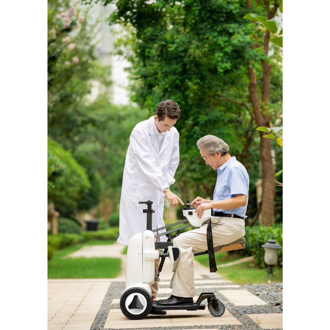 Robooter XZ-Droid Standing Wheelchair for Rehabilitation - Smart Sit-to-Stand Transport Chair - primehubstore.shop Wheelchairs