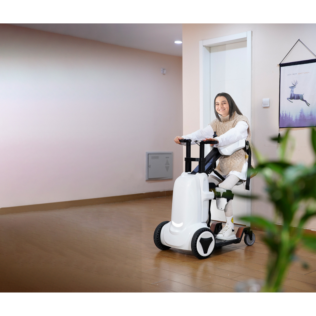 Robooter XZ-Droid Standing Wheelchair for Rehabilitation - Smart Sit-to-Stand Transport Chair - primehubstore.shop Wheelchairs