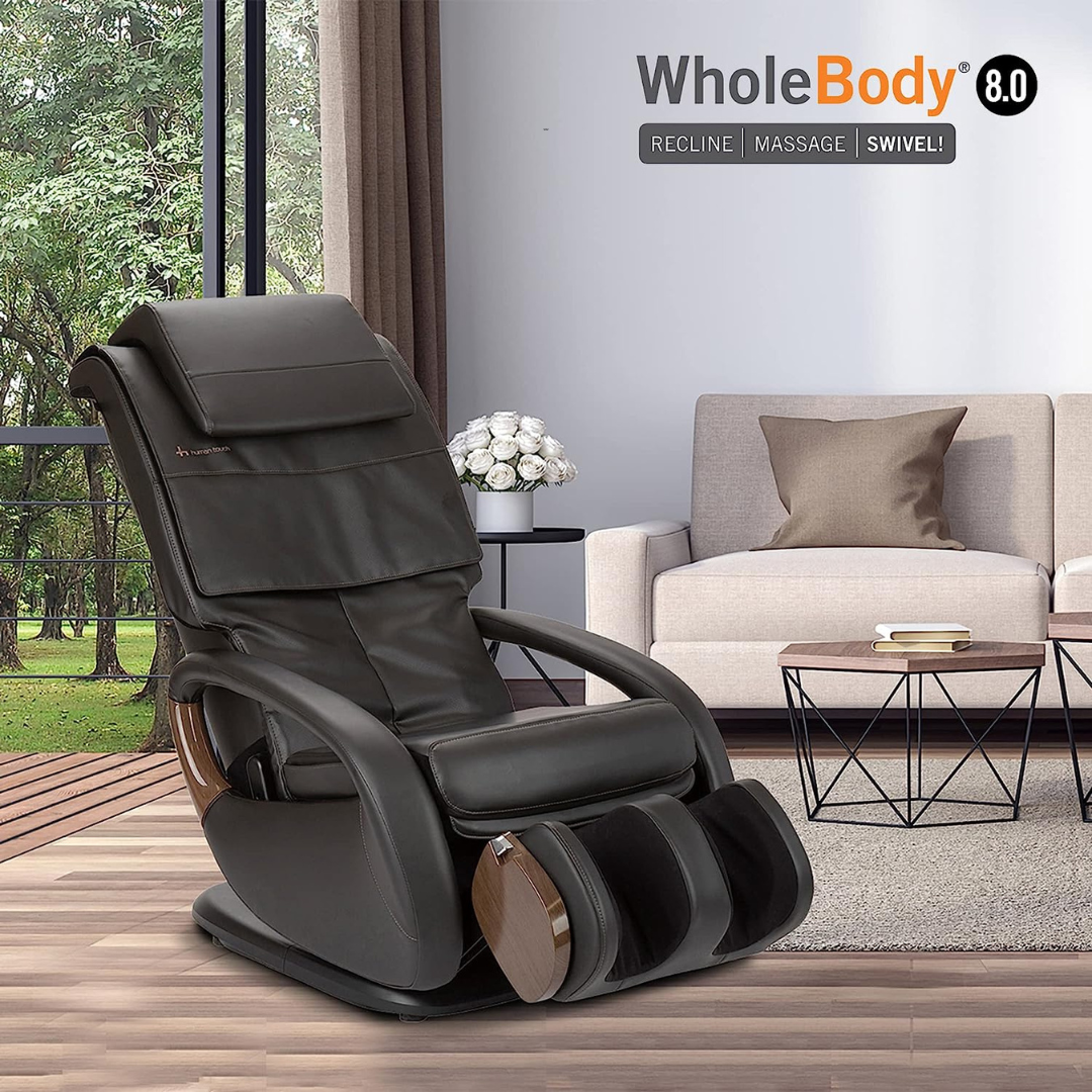 Human Touch WholeBody® 8.0 Swivel Reclining Massage Chairs - primehubstore.shop Massage Chairs