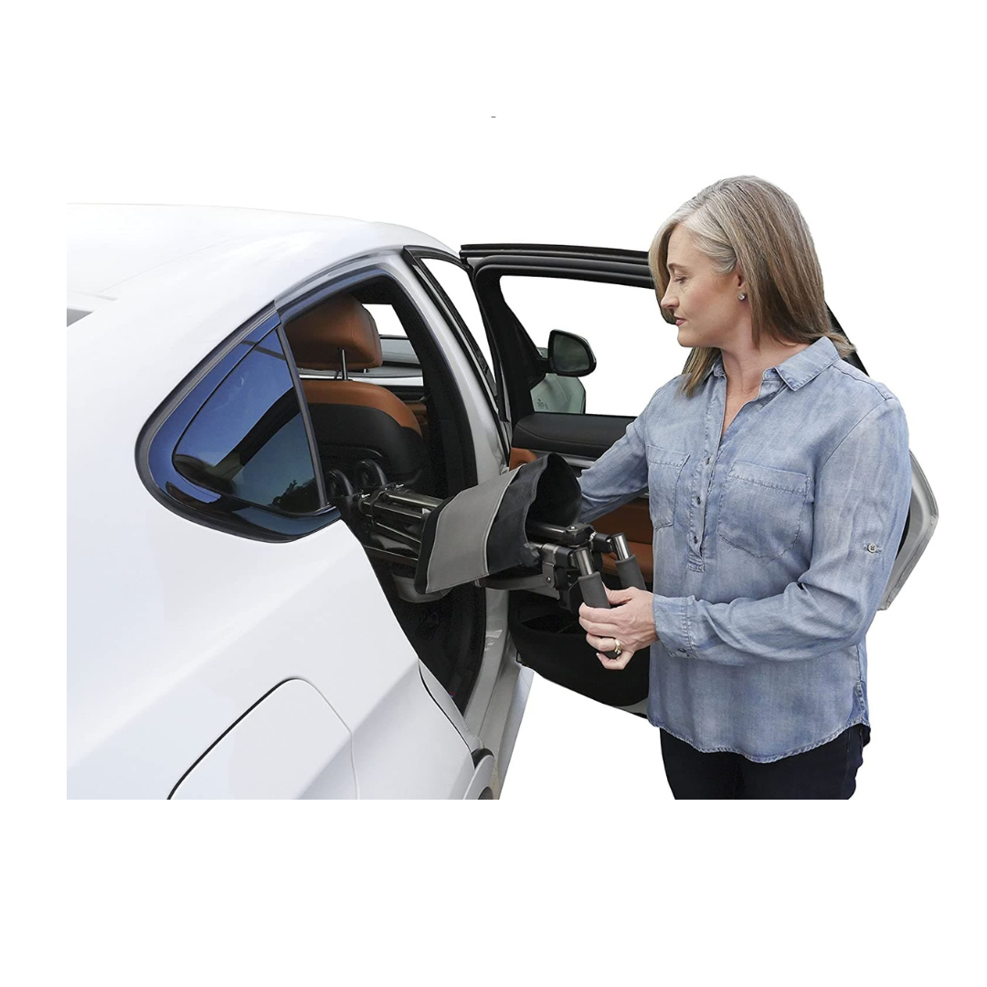 Signature Life Folding Elite Travel Rolling Walker with 2 Wheels - Weighs Only 8 lbs - primehubstore.shop walkers