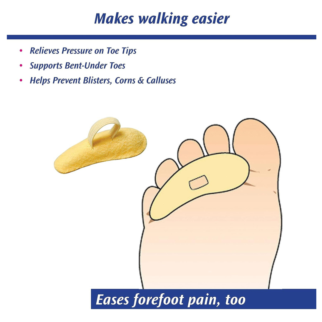 PediFix FELTastic Hammer Toe Cushion - primehubstore.shop Toe Supports
