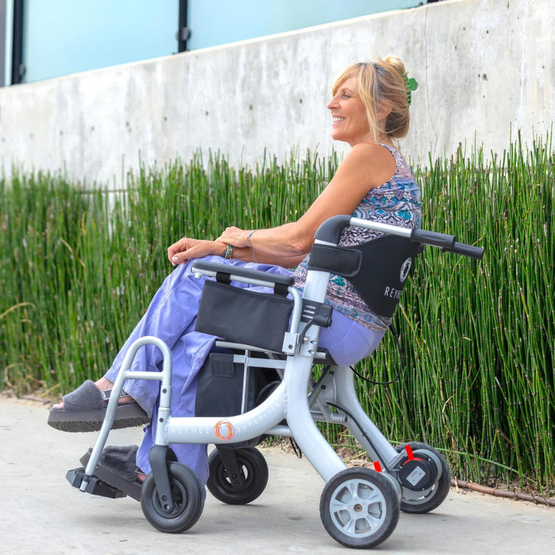 Reyhee Superlite 3-in-1 Electric Foldable Wheelchair XW-LY002 - primehubstore.shop Power Chairs