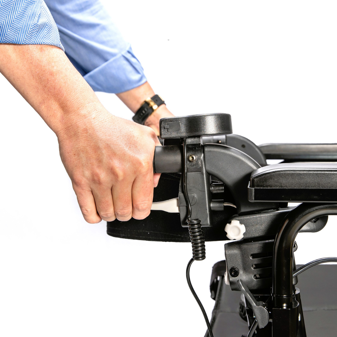 Miracle Mobility 4N1 Ultra Lite Electric Walker Wheelchair - primehubstore.shop Power Chairs