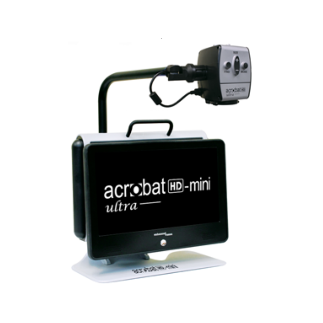 Enhanced Vision Acrobat HD Mini Ultra Portable Battery Operated Electronic Magnifier - primehubstore.shop Vision Enhancers