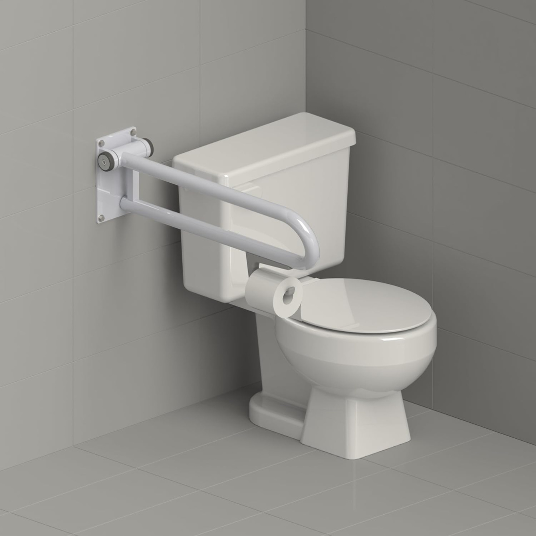 HealthCraft Toilet Roll Holder - P.T. Rail Toilet Roll Holder Attachment - primehubstore.shop Toilet Paper Holder
