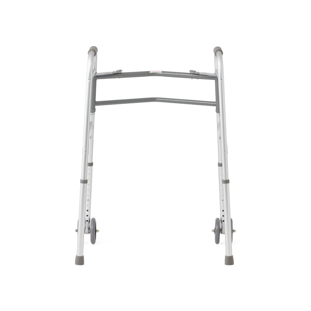 Medline Bariatric Walker with 5" Wheels - 500 lb Capacity - Open Box - primehubstore.shop walkers