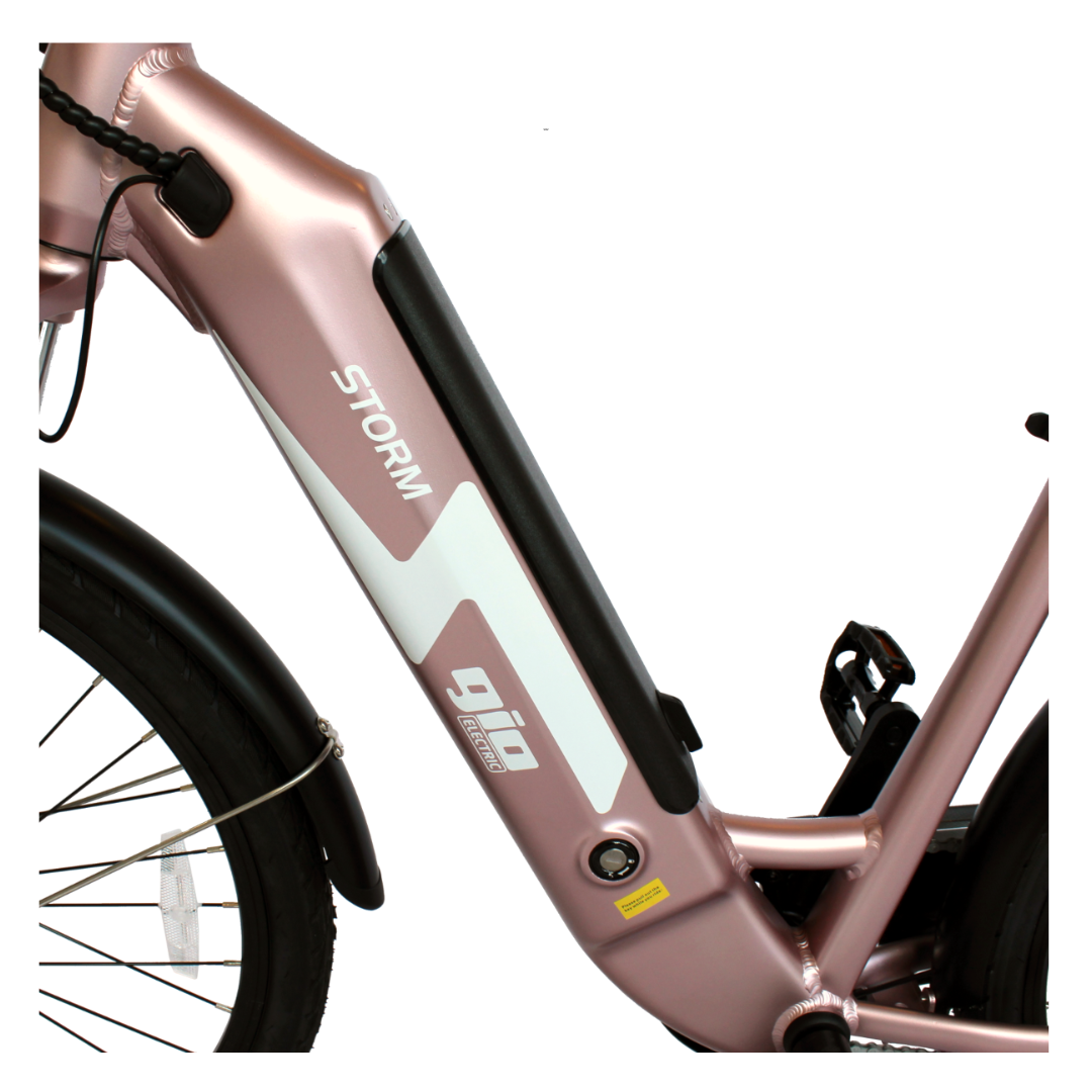 GIO Storm Electric Bike with Integrated Samsung High Powered Battery - primehubstore.shop Electric Bikes