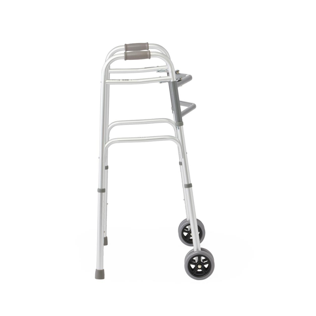 Medline Bariatric Walker with 5" Wheels - 500 lb Capacity - Open Box - primehubstore.shop walkers