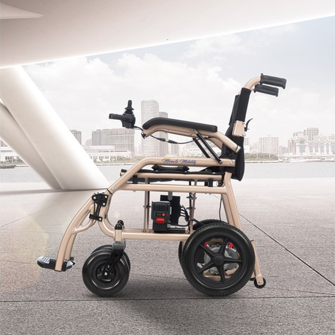 Miracle Mobility Falcon 5000 Ultra Lightweight Power Wheelchair - primehubstore.shop Power Chairs